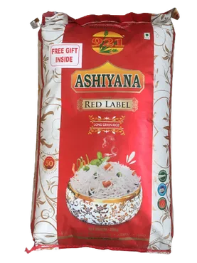 Aashiyana Red Label Basmati Rice 20 kg